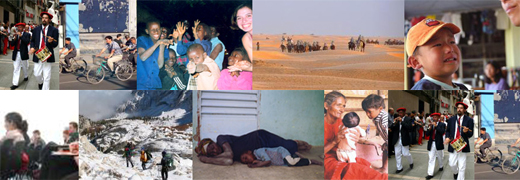 People from around the world