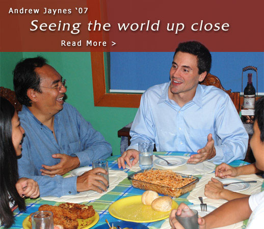 Andrew Jaynes: Seeing the world up close - Read More
