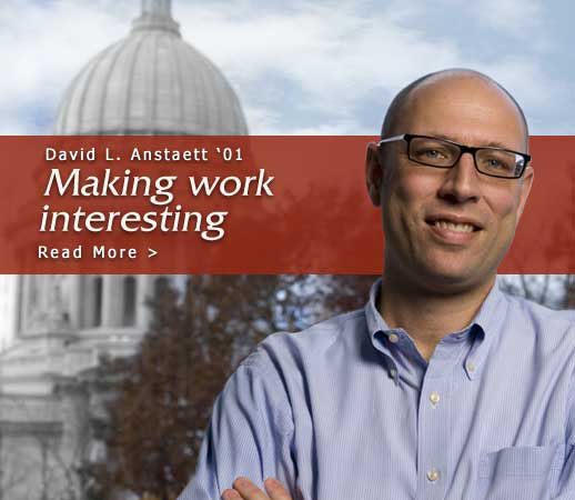 David Anstaett: Making work interesting - Read More