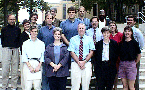 Supervising attorneys and staff in 1994