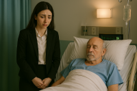 Man in bed