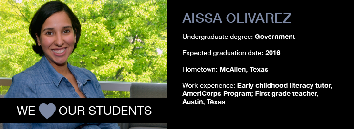 We 'Heart' Our Students: Aissa Olivarez
