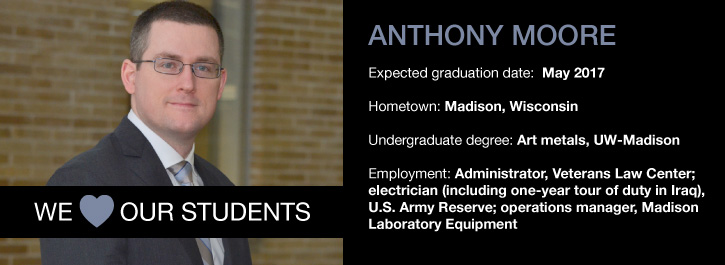 We Heart Our Students: Anthony Moore