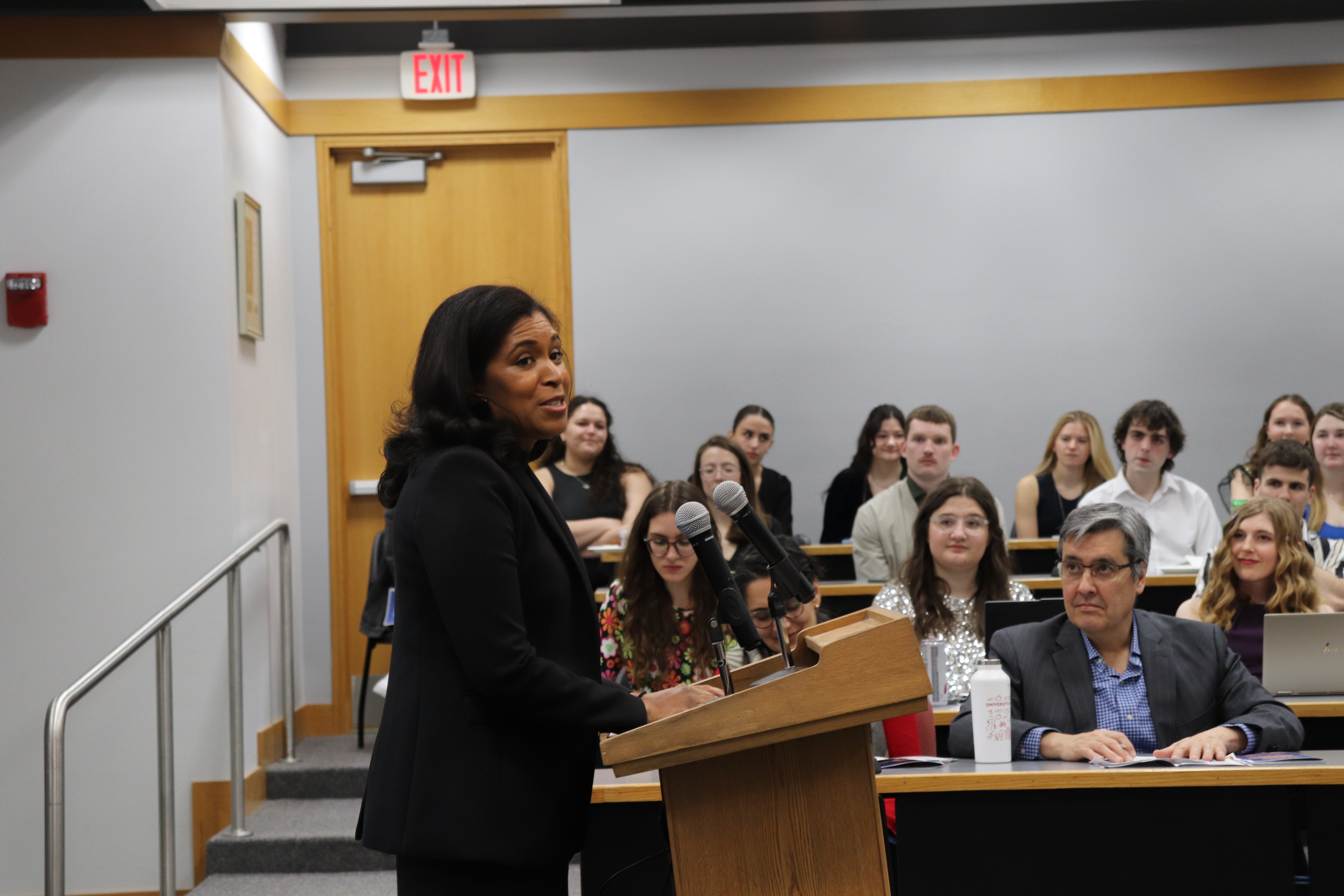 Emma Shakeshaft was the keynote speaker for the 12th Annual Jackie Macaulay Auction.