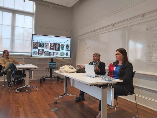 Kate Girvin's panel at the conference.