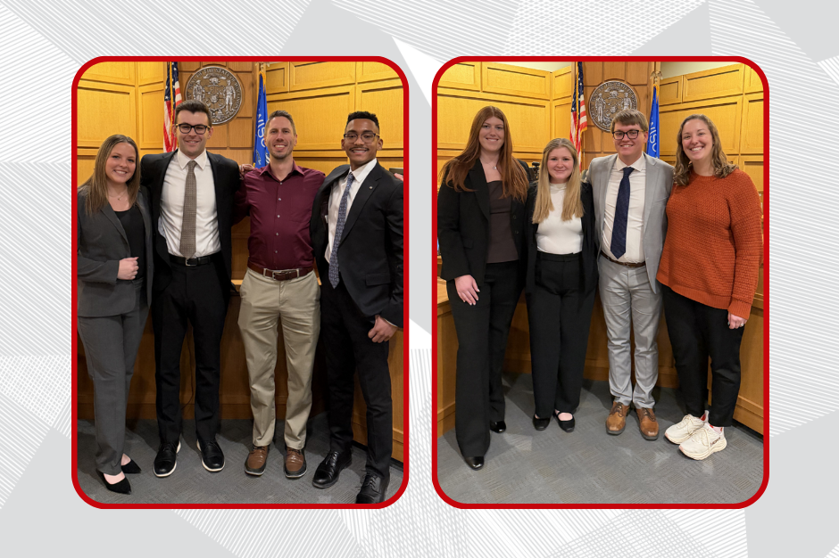 Mock Trial Teams Fare Well in Spring 2026 Competitions, Including One Hosted Locally