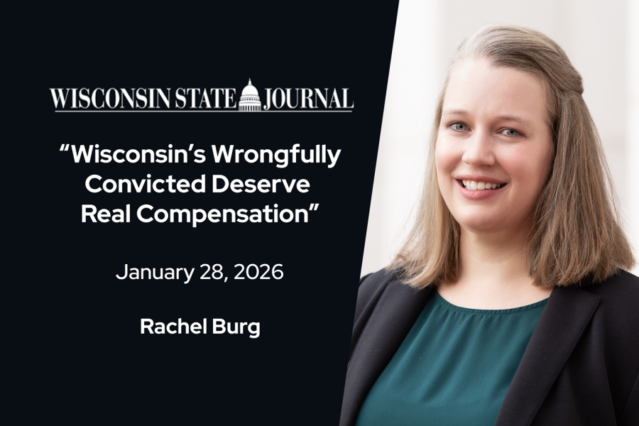 New article by Rachel Burg, published in the Wisconsin State Journal.