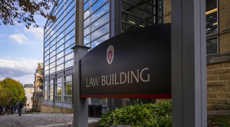 Law School sign on Bascom